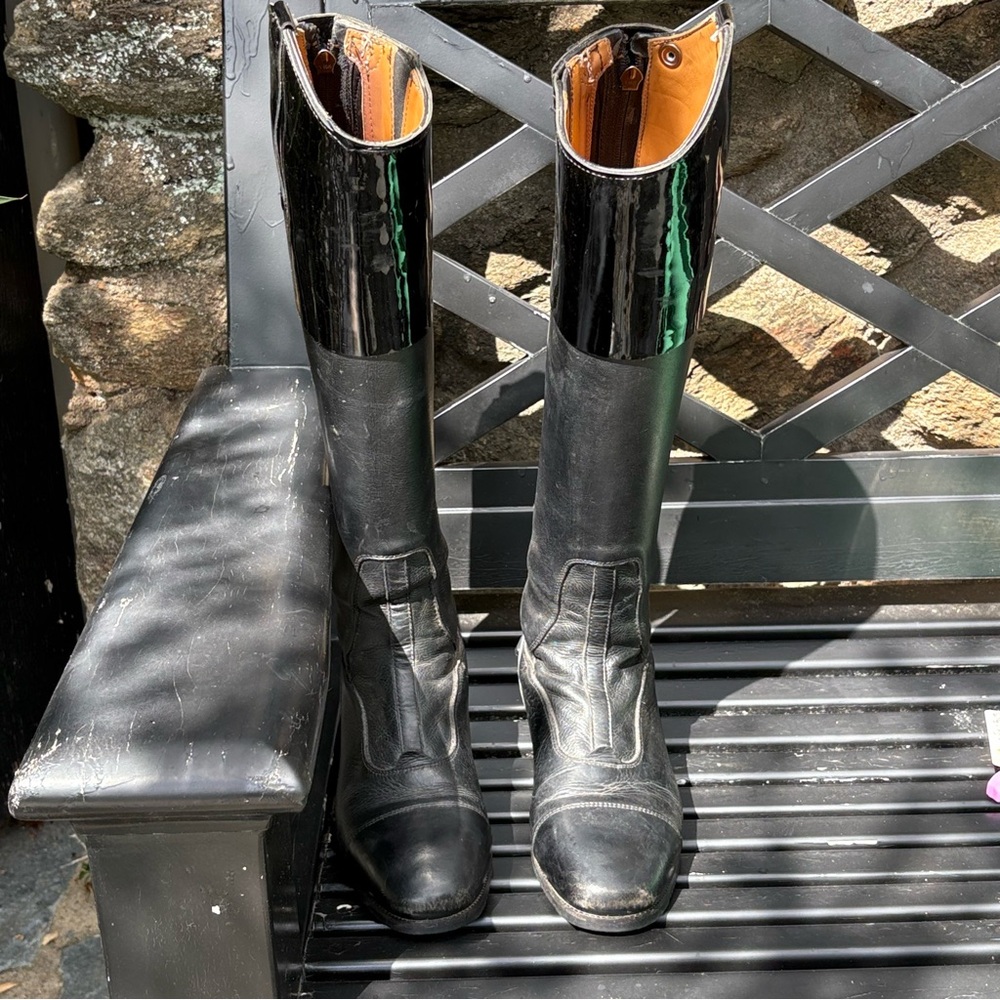 Black Riding Boots - Picture 3 of 6